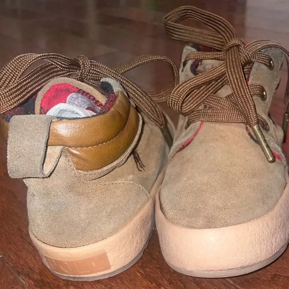 Polo Ralph‎ Lauren Faxon Low Top Canvas Olive Green Sneakers